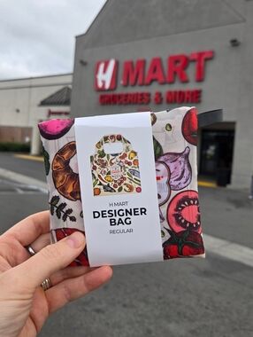 HMart Viral Reusable Shopping Bag "Farm to table" Eco Friendly Tote Bag